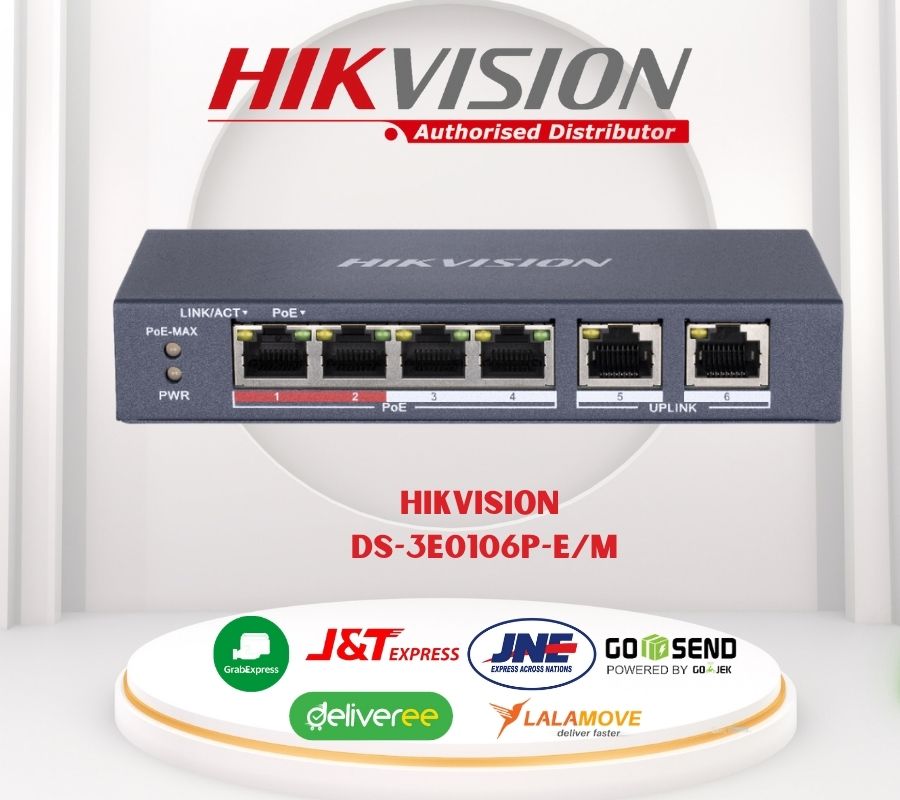 Hikvision DS-3E0106P-E/M