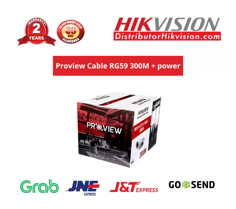 Proview Cable RG59 300M + power